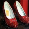 The Ruby Slippers worn by Dorothy (played by Judy Garland) in the 1939 MGM movie The Wizard of Oz.The Miami Children's Museum opens the Wizard of Oz Children's Educational ExhibitionMiami , Florida - 28.01.10, Mandatory credit: Jeff Daly / WENN.com